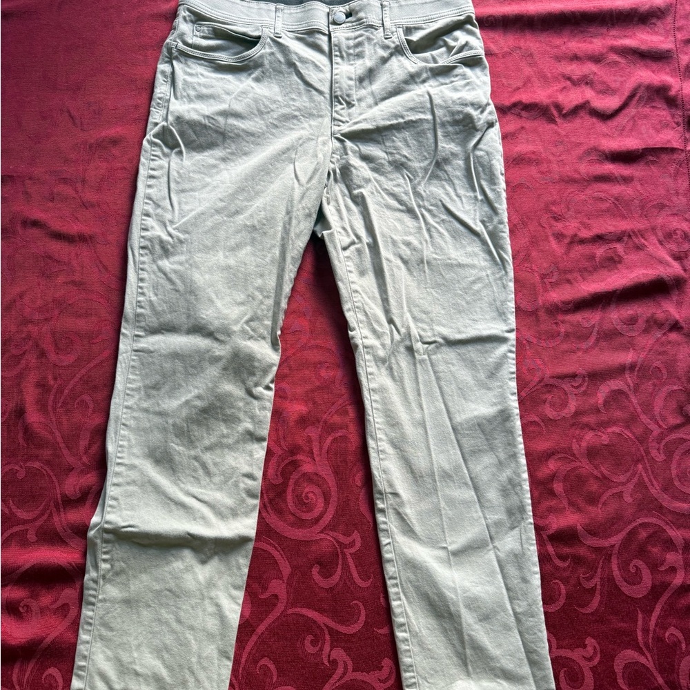 Calvin Klein Light Gray Casual Pants